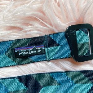 Vintage Patagonia Women’s Belt S/M Blue Hiker Outdoorsy